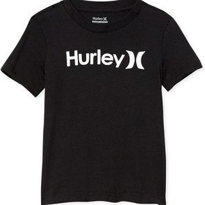 NWT Hurley - Boy's One and Only Graphic T-Shirt - Black